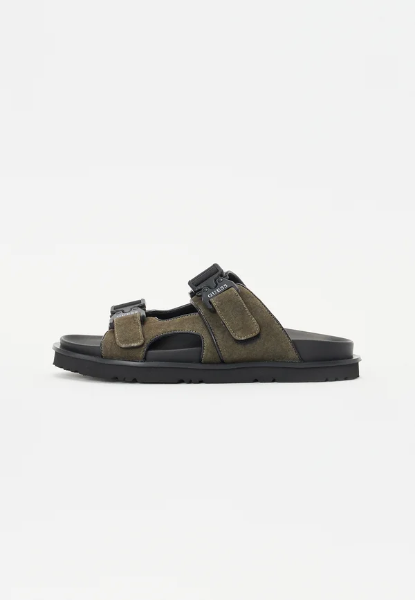 BAHAMAS - Pantolette flach - green