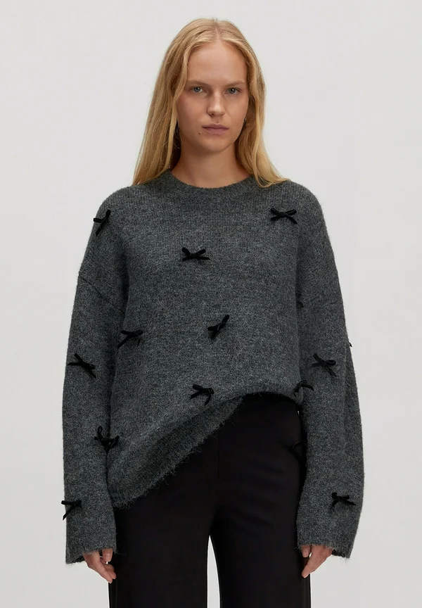BAILEE - Strickpullover - grau