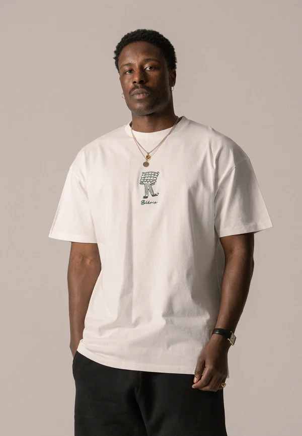 BAKERY TEE UNISEX - T-Shirt print - white
