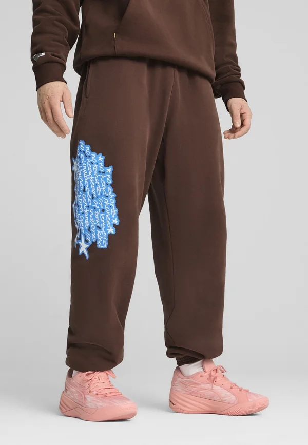 BAKETBALL - Jogginghose - chestnut brown
