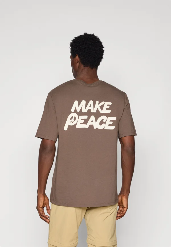 BALANCE ORGANIC  - T-Shirt print - marlow brown