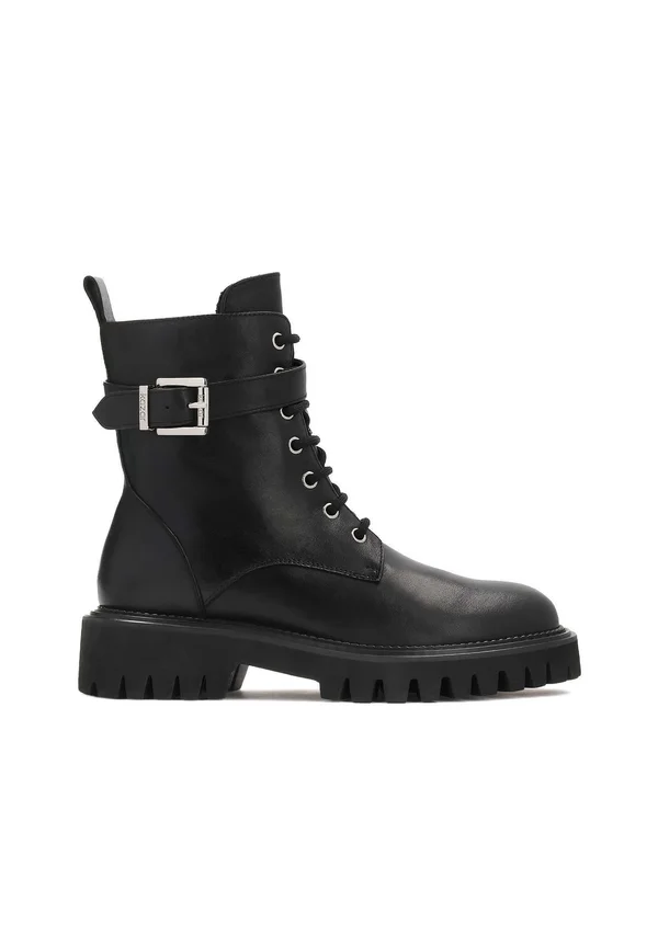 BALL - Plateaustiefelette - black