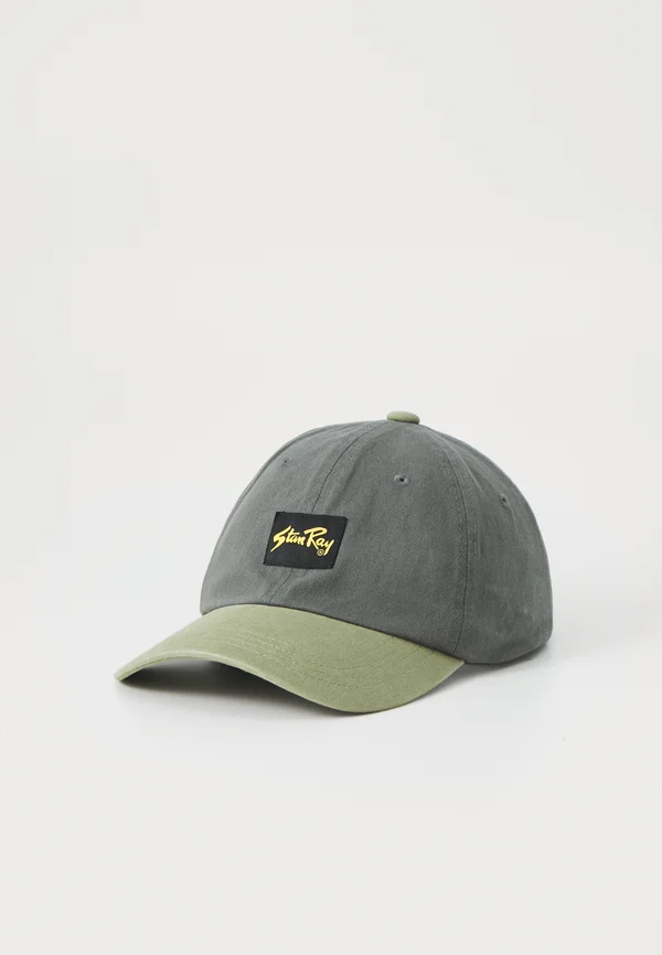 BALL UNISEX - Cap - washed black/olive