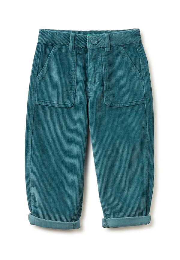 BALLOON FIT TROUSERS - Stoffhose - teal