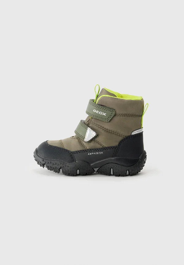 BALTIC UNISEX - Snowboot/Winterstiefel - dark green/lime green