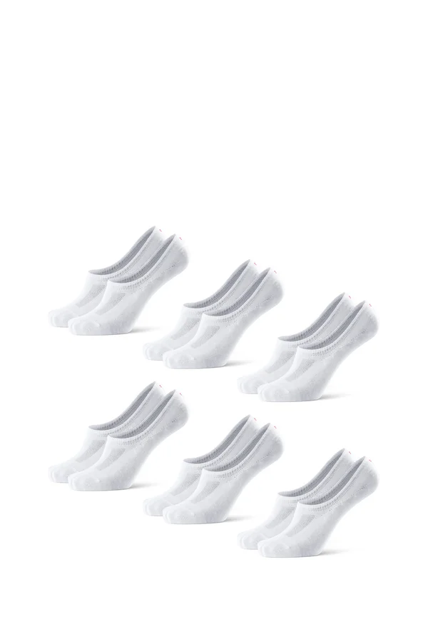 BAMBOO 6 PACK - Füßlinge - white