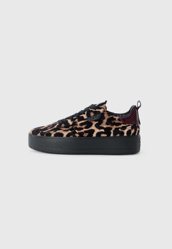 BANG - Sneaker low - camel/mulberry/schwarz