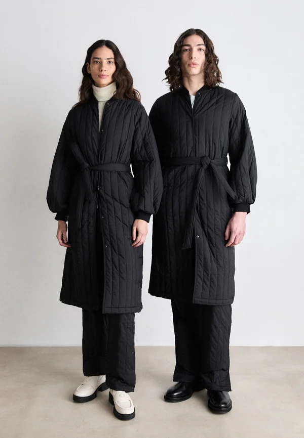 BANJA LINER COAT UNISEX - Klassischer Mantel - black