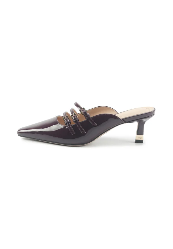 BARBARA - Pantolette hoch - red