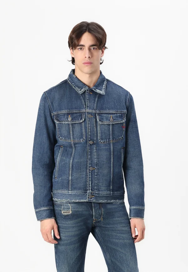 BARCY - Jeansjacke - blue denim