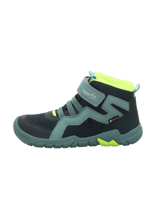 BAREFOOT TRACE - Sneaker high - grün gelb