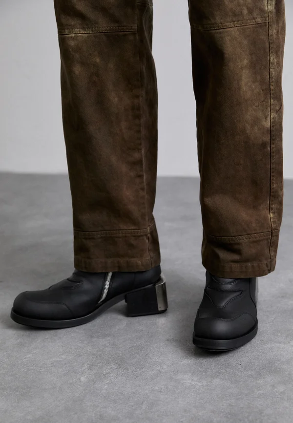 BARIS MOTO BOOT BAG MIX UNISEX - Ankle Boot - black