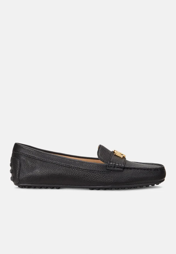 BARNSBURY PEBBLED LEATHER DRIVER - Mokassin - black
