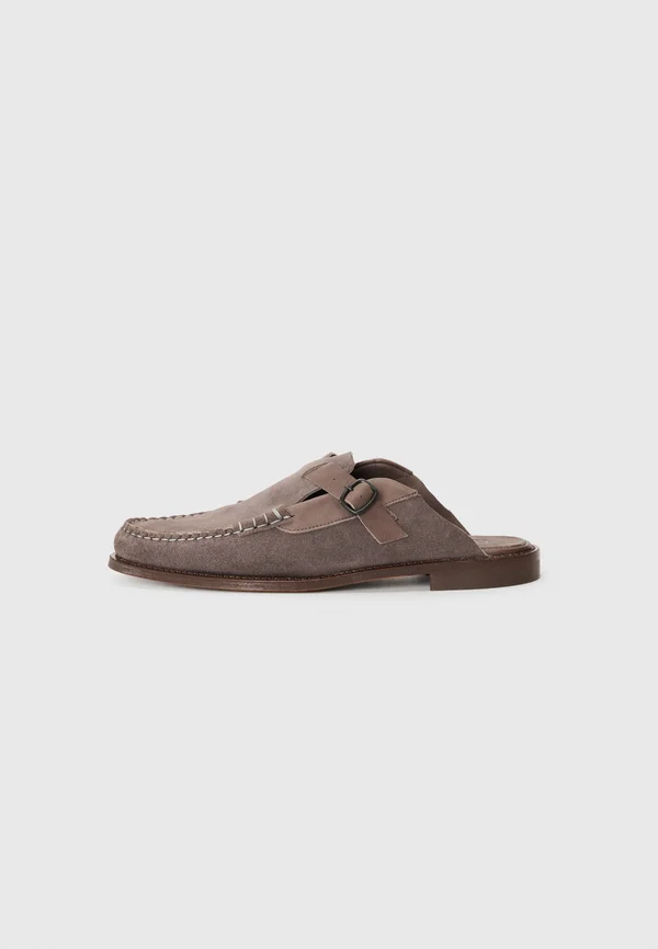 BARRACA - Pantolette flach - grey