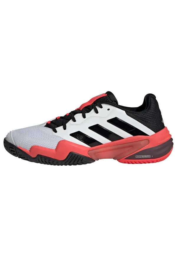 BARRICADE 13 TENNIS - Multicourt Tennisschuh - cloud white   core black   lucid red