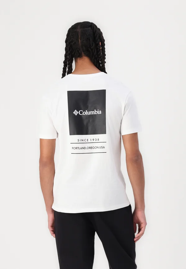 BARTON SPRINGS GRAPHIC TEE  - T-Shirt print - white