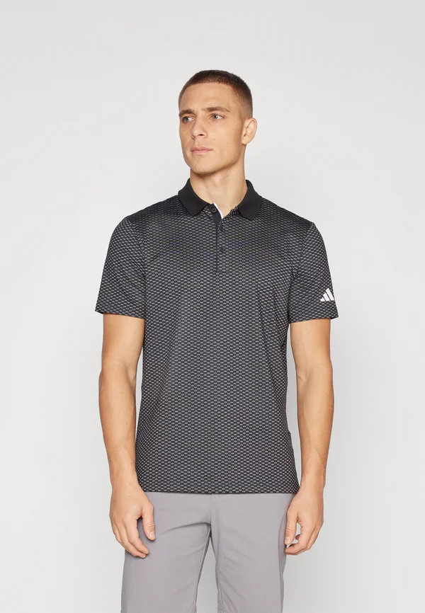BASE BEYOND TEXTURED - Poloshirt - black
