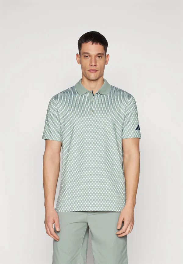 BASE BEYOND TEXTURED - Poloshirt - silver green