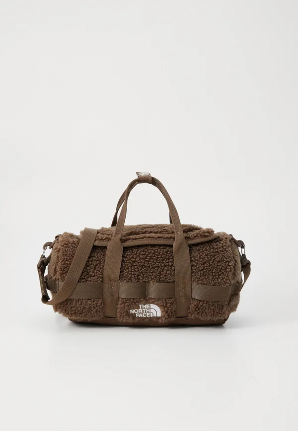 BASE CAMP HIGH PILE MINI BAG UNISEX - Handtasche - smokey brown/tnf white