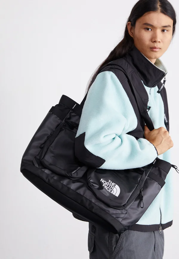 BASE CAMP VOYAGER TOTE UNISEX - Umhängetasche - black/white
