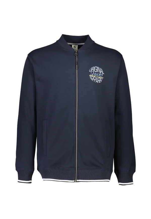 BASEBALL COLLAR - Sweatjacke - navy
