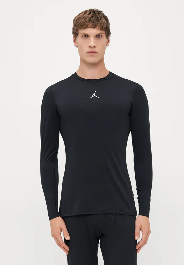 BASELAYER - Langarmshirt - black/white