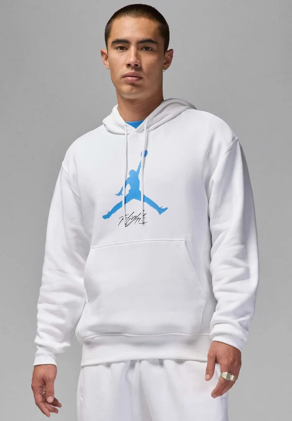 BASELINE - Kapuzenpullover - white black legend blue