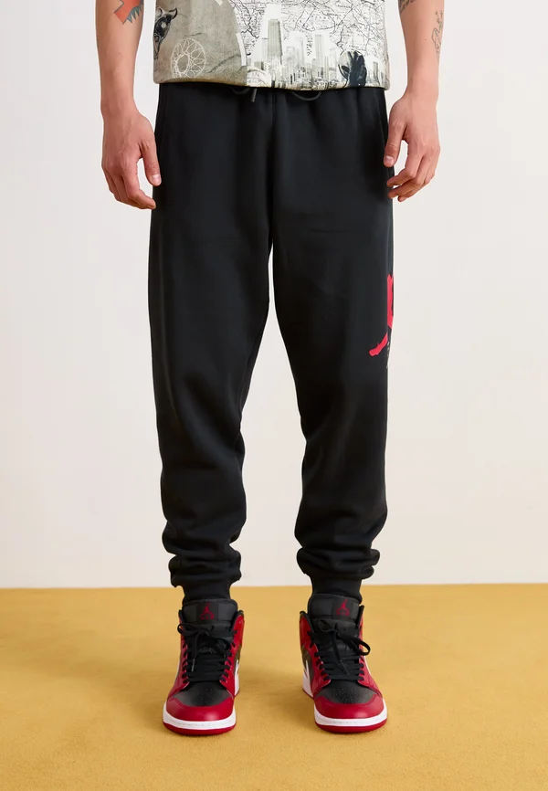 BASELINE PANT - Jogginghose - black gym red gym red