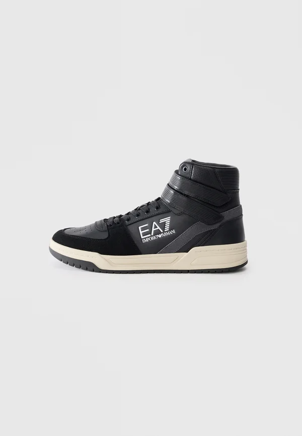 BASELINE UNISEX - Sneaker high - black/asphalt/off-white