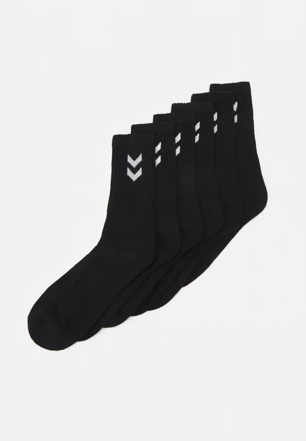BASIC 6 PACK UNISEX - Sportsocken - black