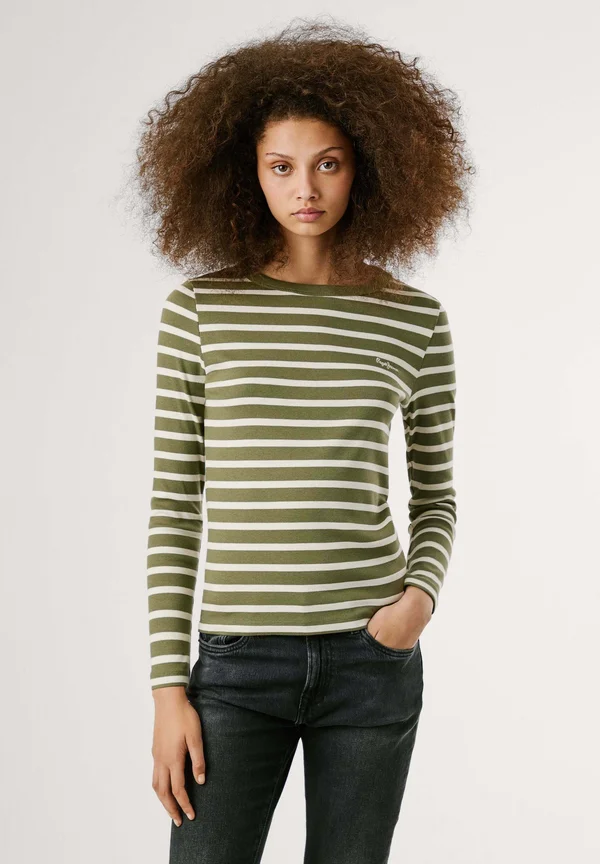 BASIC BANI - Strickpullover - khaki green