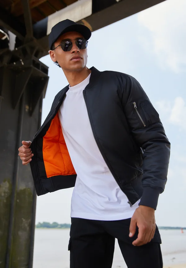 BASIC - Bomberjacke - black