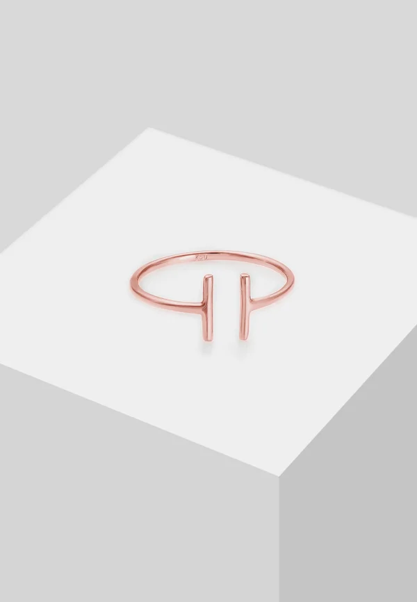 BASIC DESIGN - Ring - rose gold-coloured