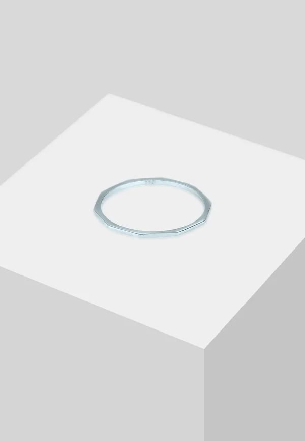 BASIC DESIGN - Ring - silver-coloured