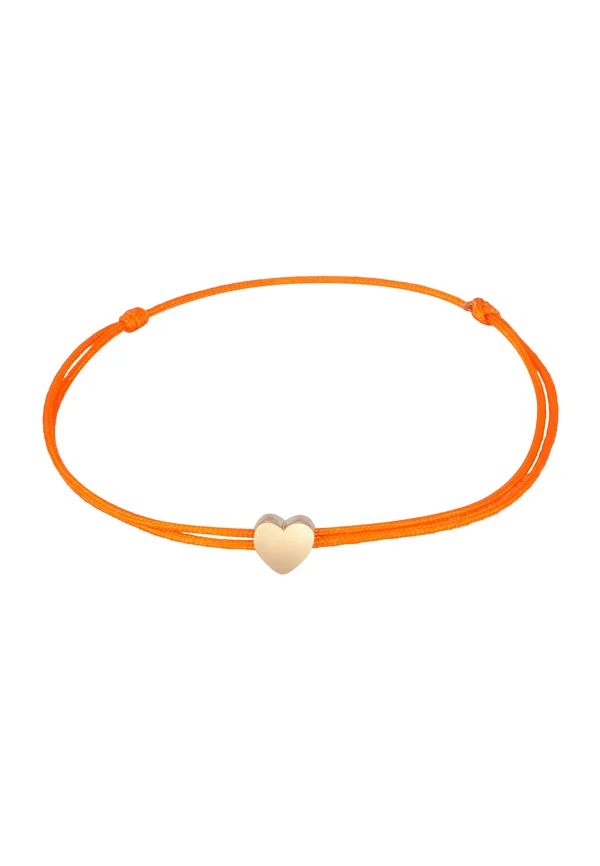 BASIC HEART - Armband - orange