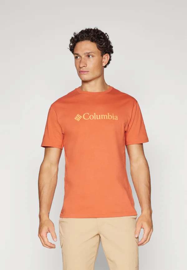 BASIC LOGO™ SHORT SLEEVE - T-Shirt print - tuscan
