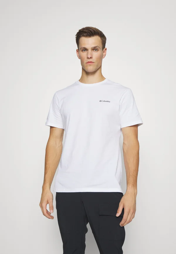 BASIC LOGO™ SHORT SLEEVE - T-Shirt print - white