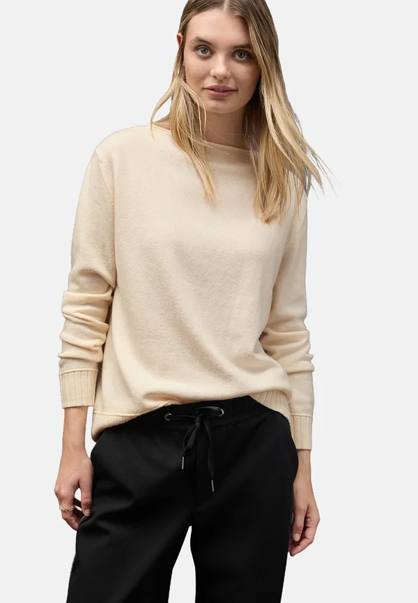 BASIC  - Strickpullover - beige