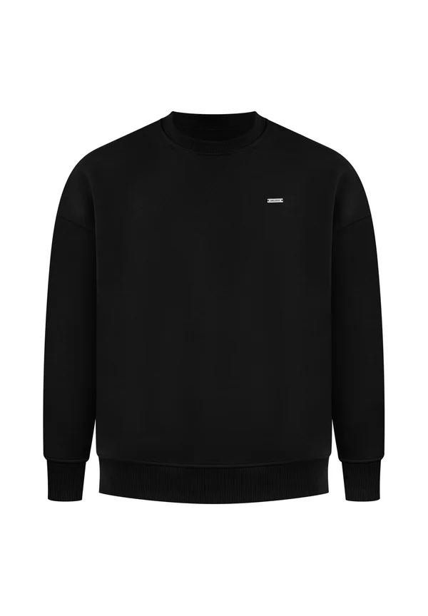 BASIC UNISEX CREWNECK RIVEN - Sweatjacke - schwarz