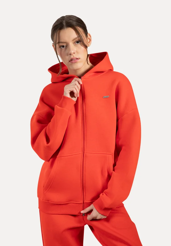 BASIC ZIPPER LYANNA - Sweatjacke - rot