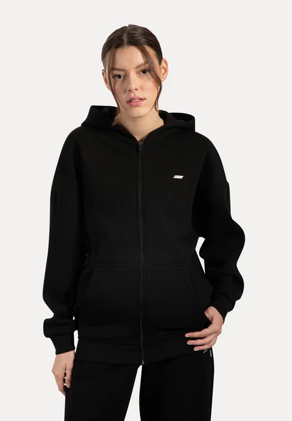 BASIC ZIPPER LYANNA - Sweatjacke - schwarz