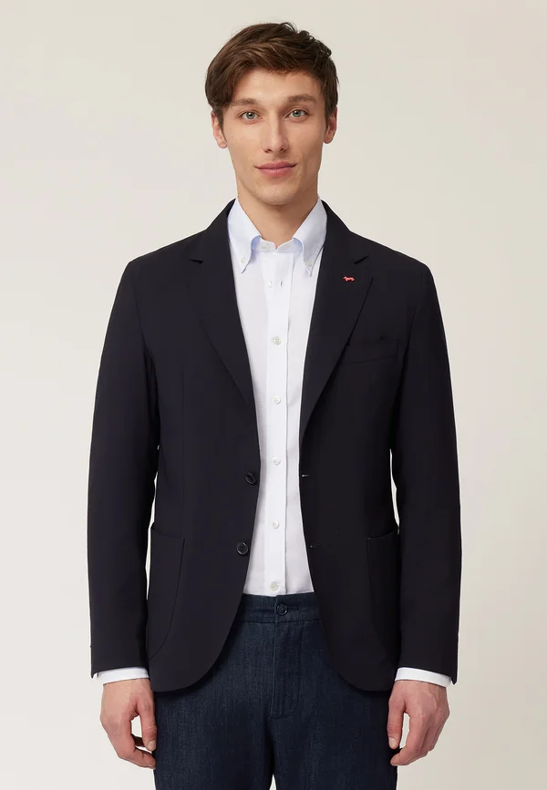BASICA REGULAR FIT - Sakko - blu scuro