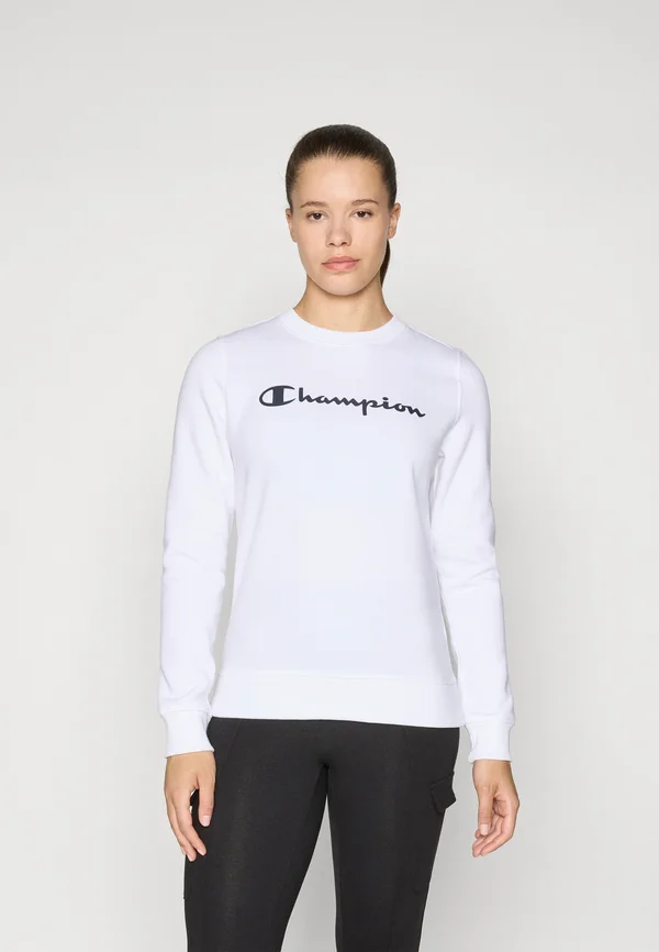 BASICS CREWNECK LARGE LOGO  - Sweatshirt - white