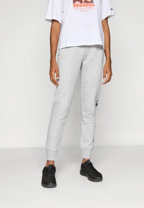 BASICS CUFF PANTS LARGE LOGO - Jogginghose - grey