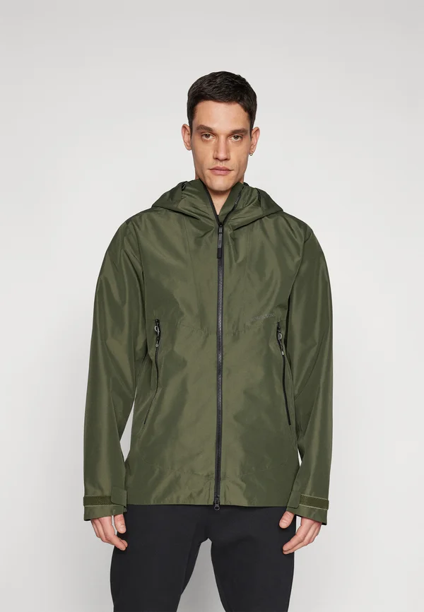 BASIL  - Regenjacke / wasserabweisende Jacke - deep green
