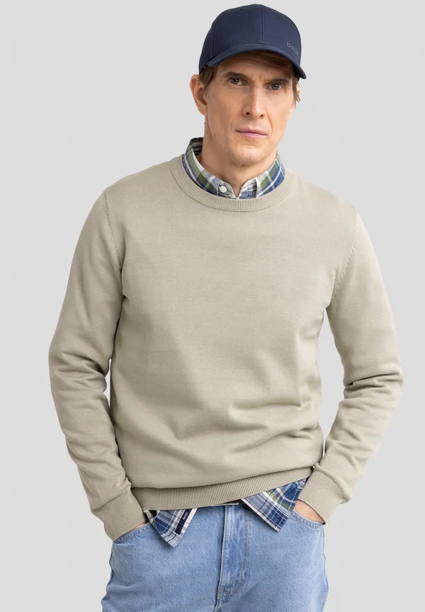 BASILIAN - Strickpullover - grün