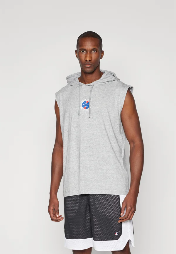 BASKETBALL HOODED SLEEVELESS  - Kapuzenpullover - grey