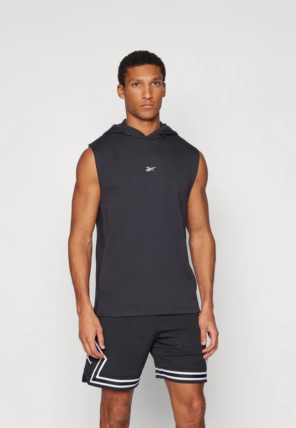 BASKETBALL HOODIE - Kapuzenpullover - black