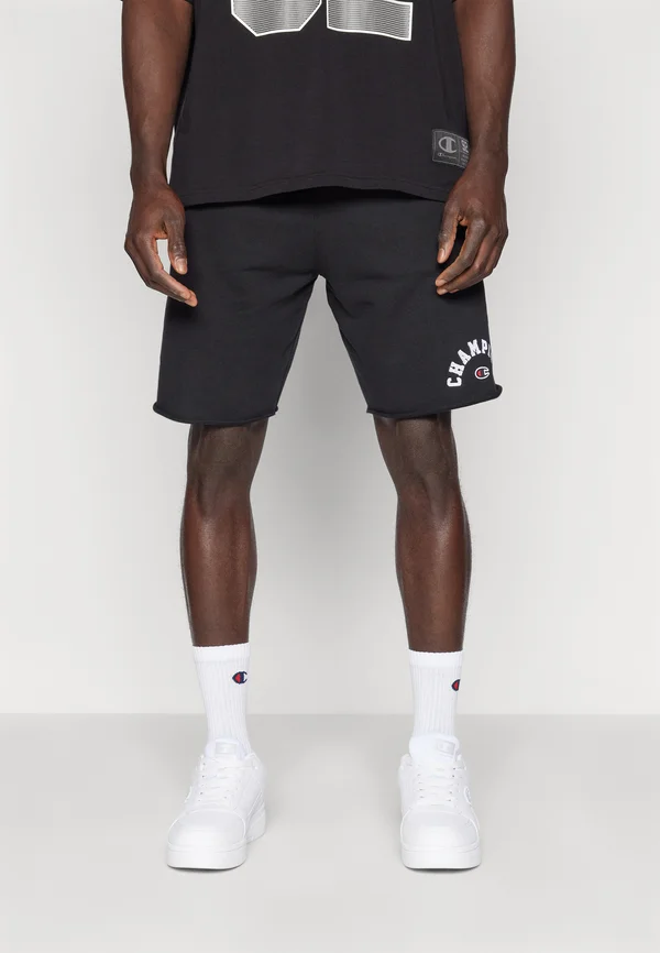 BASKETBALL INSPIRED SHORTS - Kurze Sporthose - black