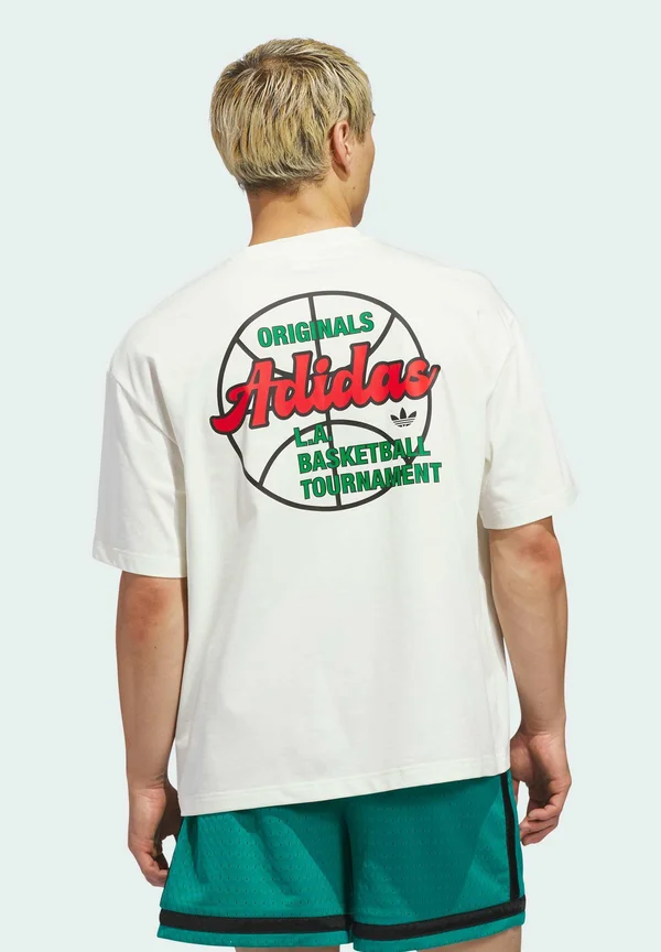 BASKETBALL TOURNAMENT TEE - T-Shirt print - off white